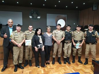 Barbacena - Militares do 9º BPM participam de evento sobre crimes cibernéticos                                                                                                                        